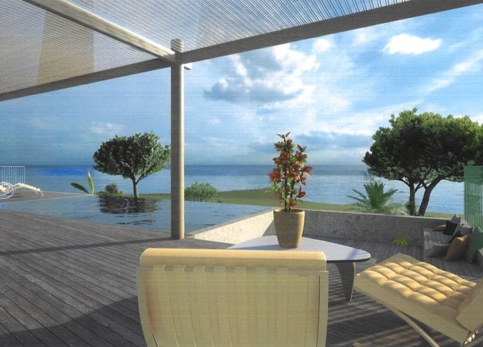 Villa contemporaine neuve 210m² 6 pieces vue mer, piscine et parking, aux issambres (2)