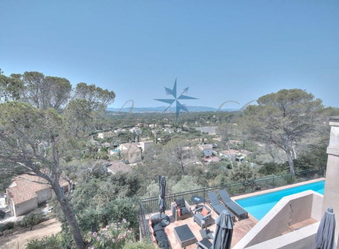 Villa charme vue dégagée 221 m2, 4 chambres + t2 saint  raphael