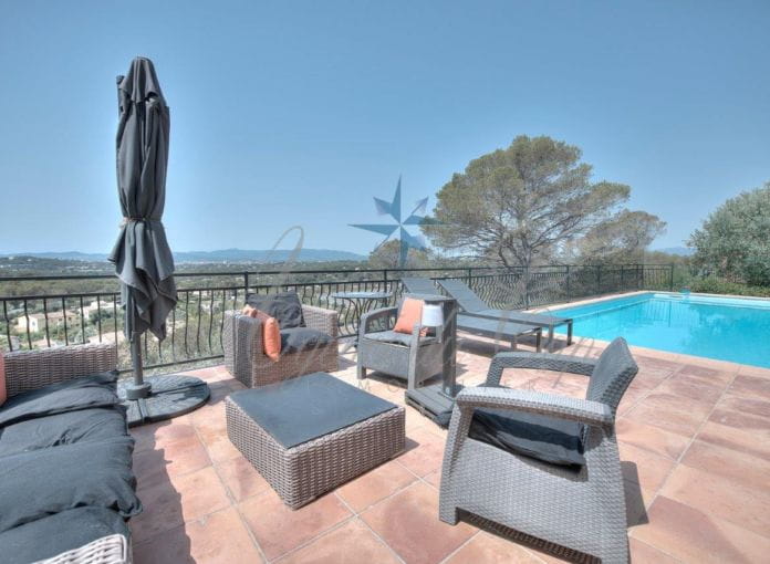 Villa charme vue dégagée 221 m2, 4 chambres + t2 saint  raphael