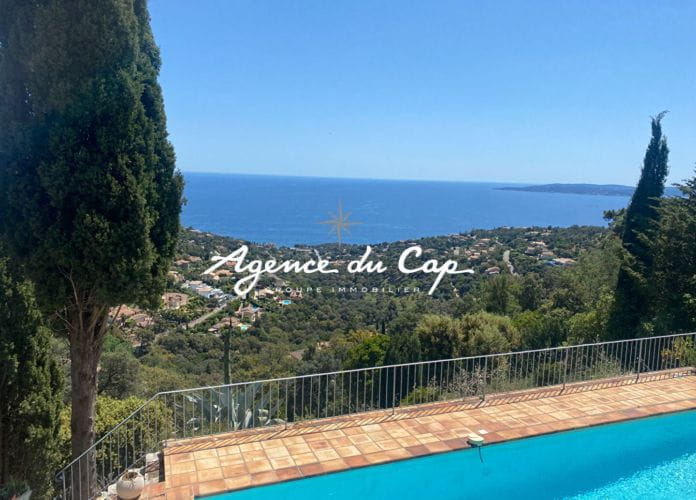 Villa 7 pieces avec vue mer panoramique sur le golfe de saint tropez, avec piscine et garage, (2)