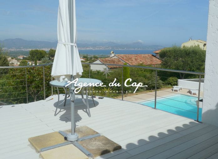 Saint aygulf villa 7 rooms 5 bedrooms pool sea view