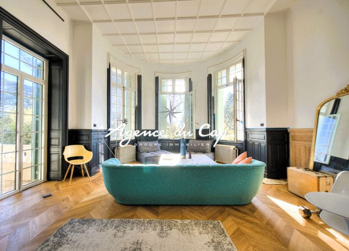 Charming 125sqm belle epoque style apartment in saint raphael valescure garage (1)