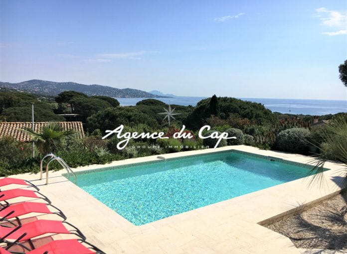 Provencal villa 155sqm 6 rooms sea view Sainte Maxime