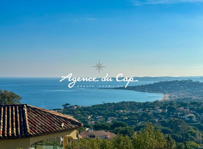 Villa à vendre 170m² 5 pièces vue mer sur le golfe de saint-tropez, salle de sport  jacuzzi et piscine, à sainte-maxime