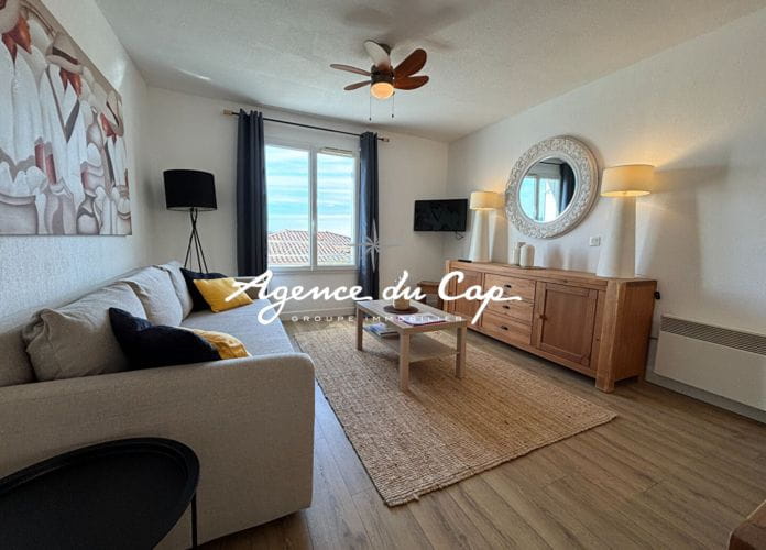 A vendre appartement 4 pieces de 56m² avec vue mer et collines dans une résidence privée, à saint aygulf (2)