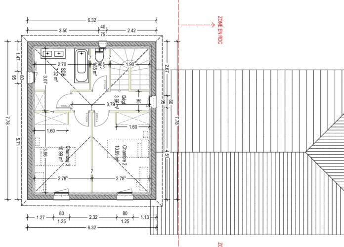 à vendre, villa neuve composée de 3 chambres avec garage, à saint aygulf (3)