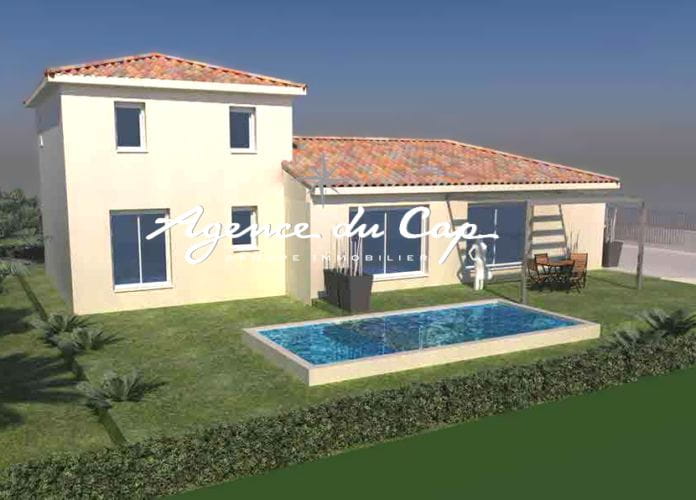 à vendre, villa neuve composée de 3 chambres avec garage, à saint aygulf (0)