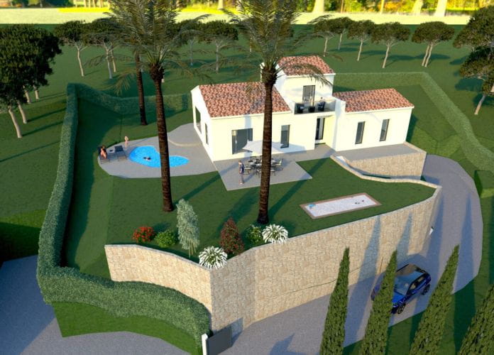 Villa à rénover vue mer terrain 1400m² grand potentiel, aux issambres (0)