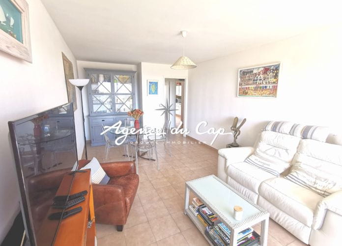 Compromis signé – appartement vue mer avec piscine, 2 chambres et 2 terrasses a saint aygulf (6)