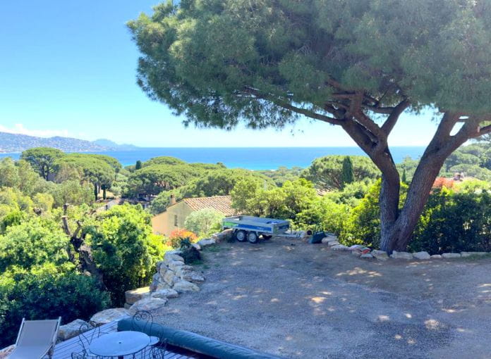 Provencal villa 155sqm 6 rooms sea view Sainte Maxime