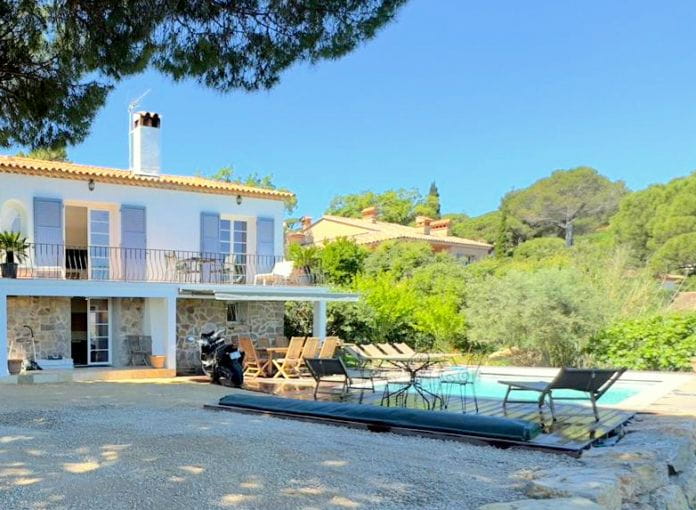 Provencal villa 155sqm 6 rooms sea view Sainte Maxime