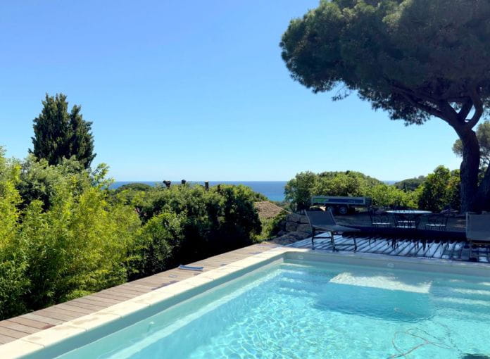 Provencal villa 155sqm 6 rooms sea view Sainte Maxime