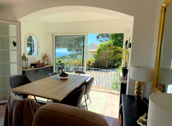 Villa provencale 155m² 6 pieces vue mer Sainte Maxime